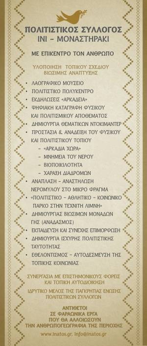 &Tau;&Omicron;&Pi;&Iota;&Kappa;&Omicron; &Sigma;&Chi;&Epsilon;&Delta;&Iota;&Omicron; &Beta;&Iota;&Omega;&Sigma;&Iota;&Mu;&Eta;&Sigma; &Alpha;&Nu;&Alpha;&Pi;&Tau;&Upsilon;&Xi;&Eta;&Sigma;